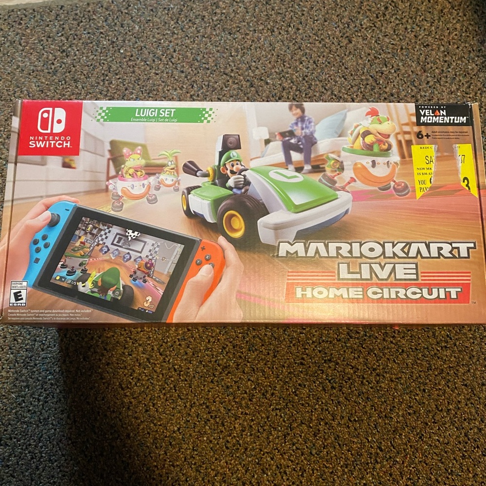 MarioKart Live Home Circuit Luigi Set